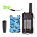 Детские рации Aikmi Kids Walkie Talkie 6 км — набор 2 шт | дальность до 6 км, режим VOX, 22 канала, синий камуфляж