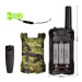 Детские рации Aikmi Kids Walkie Talkie 6 км — набор 2 шт | дальность до 6 км, режим VOX, 22 канала, зелёный камуфляж