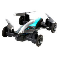 Радиоуправляемый дрон-машинка JJRC 2-в-1 — синий