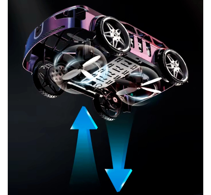 Летающий автомобиль-дрон ZLL SG900 Pro 2-в-1 — дрон и машина с LED-подсветкой, 2.4 ГГц