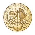 Золотая монета 4 € «Vienna Philharmonic» 2025 — инвестиционная и коллекционная монета 1/25 унции