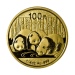 Золотая монета 1/10 унции «Chinese Gold Panda» 2013 — коллекционная и инвестиционная монета 100 юаней
