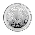 Серебряная монета 2$ Ethereum 1oz 2025 Niue — инвестиционная и коллекционная монета