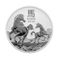 Серебряная монета 50¢ Year of the Horse ½ oz 2026 Австралия — коллекционная и инвестиционная монета