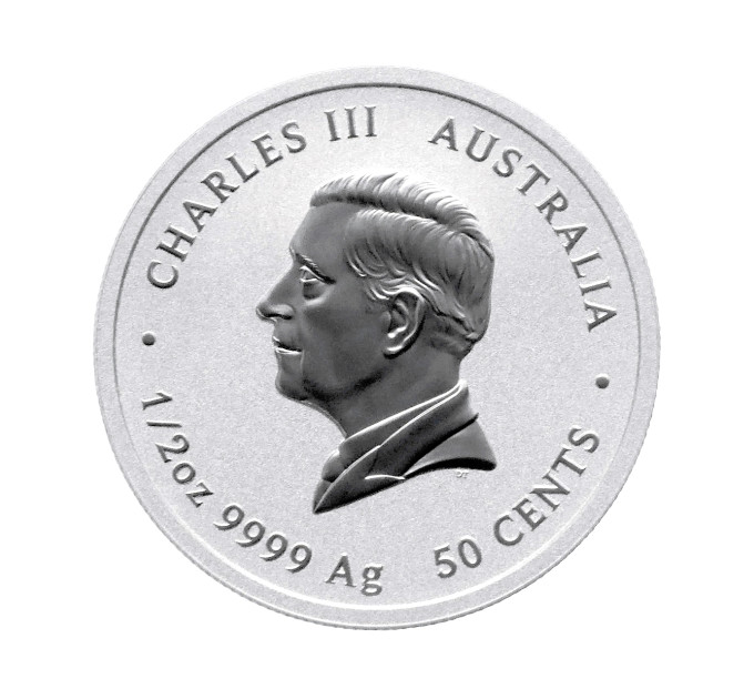Серебряная монета 50¢ Year of the Horse ½ oz 2026 Австралия — коллекционная и инвестиционная монета