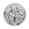 Коллекционная серебряная монета Мальта «Knights of the Past» 2022 — 1 унция серебра .9999, сертификат, ограниченный тираж