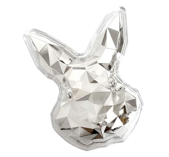 Высокорельефный серебряный слиток 2 oz Rabbit Mask Stacker 2023