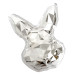 Высокорельефный серебряный слиток 2 oz Rabbit Mask Stacker 2023