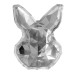 Высокорельефный серебряный слиток 2 oz Rabbit Mask Stacker 2023