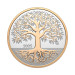 Серебряная монета Canada Tree of Life ½ oz 2025 — серебро .9999 с позолотой, номинал 10$, Royal Canadian Mint