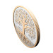 Серебряная монета Canada Tree of Life ½ oz 2025 — серебро .9999 с позолотой, номинал 10$, Royal Canadian Mint