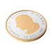 Серебряная монета Canada Tree of Life ½ oz 2025 — серебро .9999 с позолотой, номинал 10$, Royal Canadian Mint