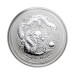 Коллекционная серебряная монета «Год Дракона» 2012, 1 унция серебра Ag .999, серия Lunar II, Австралия