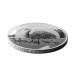 Серебряная монета 1$ «Emu» 2025, 1 унция серебра .9999, Australia Perth Mint, коллекционная, тираж 30 000