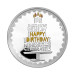 Серебряная монета Happy Birthday 2022 — 1 унция серебра .9999, подарок и коллекционная монета из Австралии