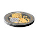 Позолоченная серебряная монета 5£ The Lion of England 2oz 2022 — коллекционная и инвестиционная
