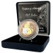 Позолоченная серебряная монета 5£ The Lion of England 2oz 2022 — коллекционная и инвестиционная