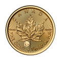 Золотая монета 5$ Кленовый Лист 1/10 oz 2026 Канада — коллекционная и инвестиционная монета