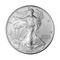 Серебряная монета 1$ Liberty, American Eagle 1oz 2007 — коллекционная и инвестиционная монета