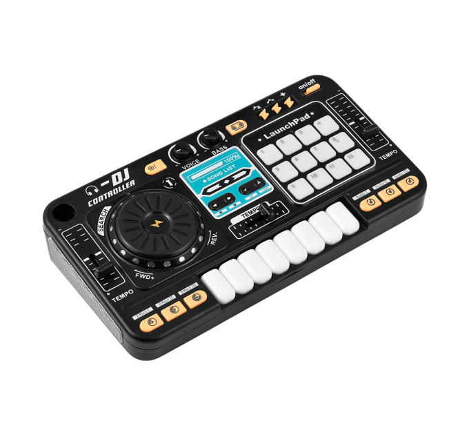 Детский DJ-пульт с микрофоном и Bluetooth для обучения музыке и игры