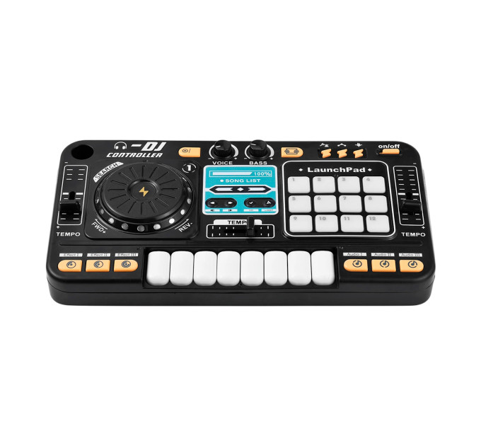 Детский DJ-пульт с микрофоном и Bluetooth для обучения музыке и игры