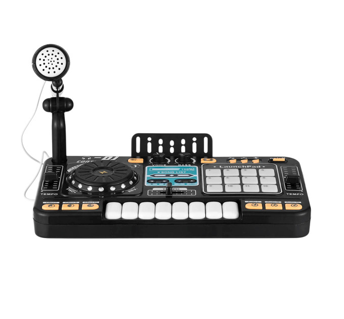Детский DJ-пульт с микрофоном и Bluetooth для обучения музыке и игры