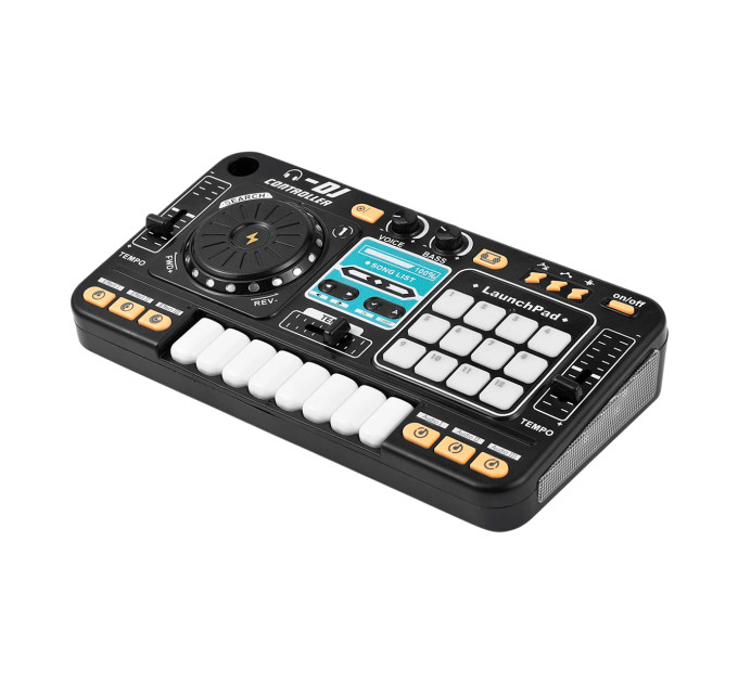 Детский DJ-пульт с микрофоном и Bluetooth для обучения музыке и игры