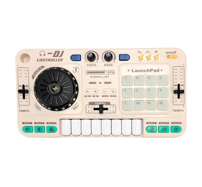 Дитячий DJ-мікшер з Bluetooth і мікрофоном для музичної гри та розвитку