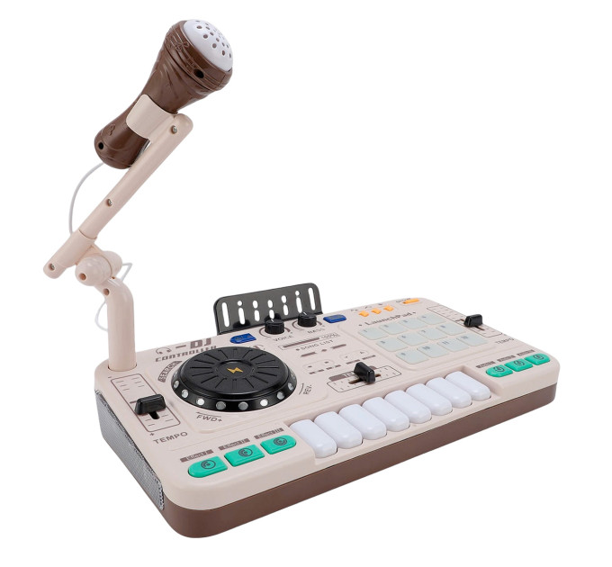 Дитячий DJ-мікшер з Bluetooth і мікрофоном для музичної гри та розвитку