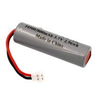 Аккумулятор Li-ion 14500 3.7V 800mAh с JST-PH2.0