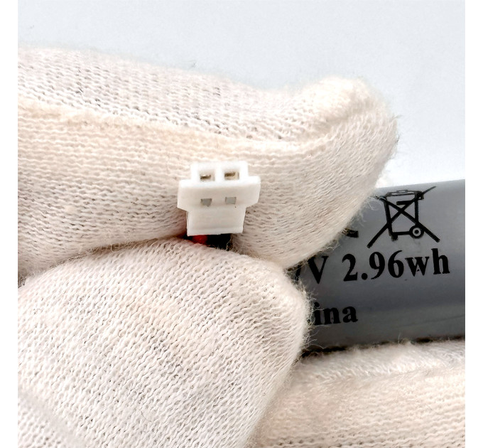 Перезаряжаемый аккумулятор 14500 3.7V 800mAh с разъемом JST-PH2.0 для игрушек и электроники