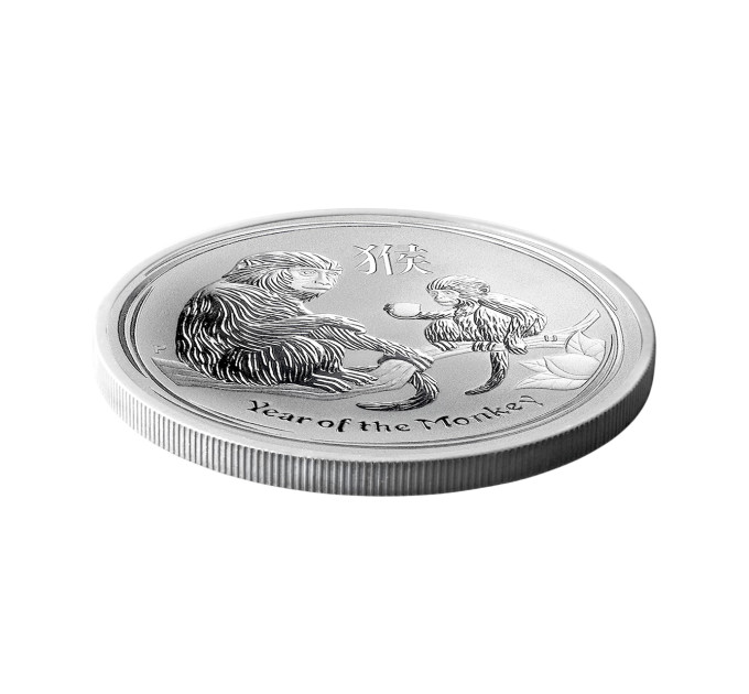 Серебряная монета Year of the Monkey 2016 Австралия 2oz — коллекционный выпуск