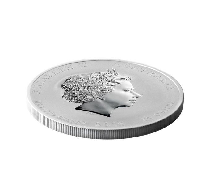 Серебряная монета Year of the Monkey 2016 Австралия 2oz — коллекционный выпуск