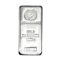 Литой серебряный слиток Germania Mint 1000 грамм .9999, Польша