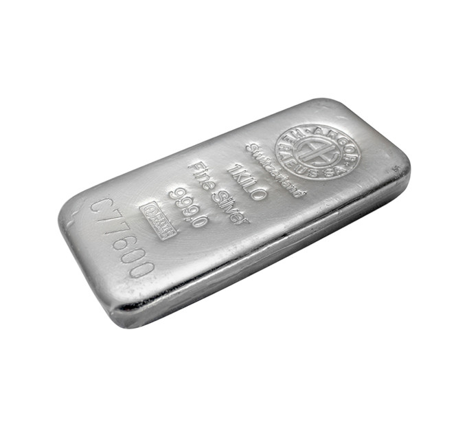 Серебряный слиток Argor-Heraeus 1 кг .999 — инвестиционное серебро