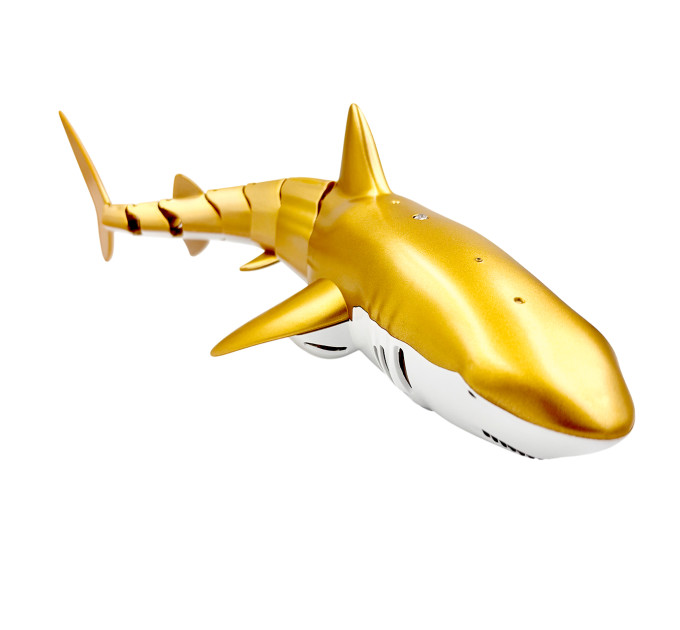 Радиоуправляемая игрушка RC Shark 2.4GHz 1:18 — интерактивная акула для воды и суши