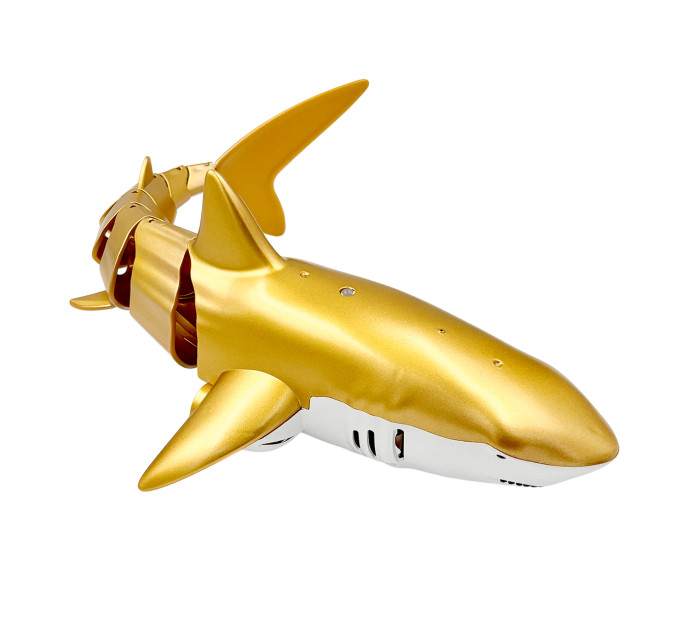 Радиоуправляемая игрушка RC Shark 2.4GHz 1:18 — интерактивная акула для воды и суши