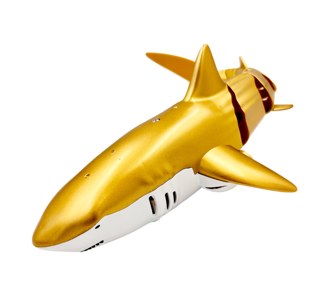 Радиоуправляемая игрушка RC Shark 2.4GHz 1:18 — интерактивная акула для воды и суши