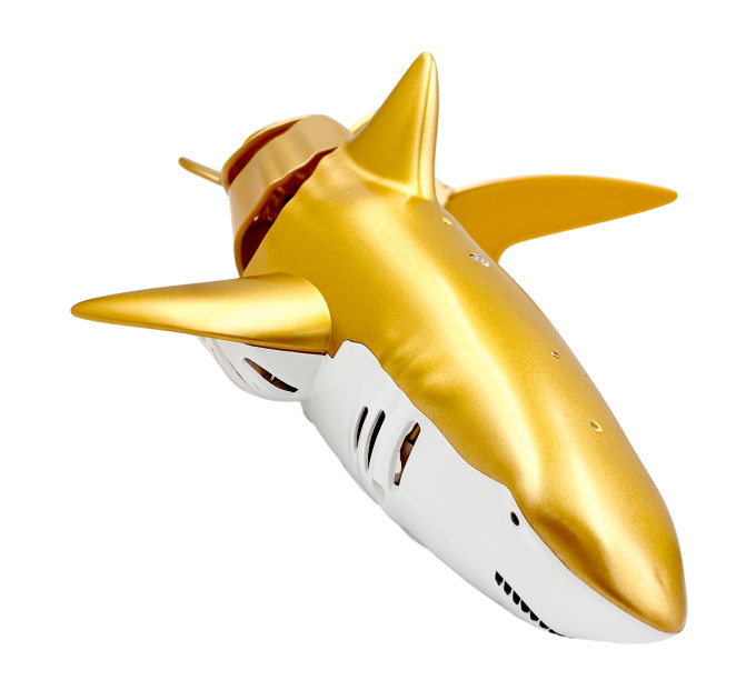 Радиоуправляемая игрушка RC Shark 2.4GHz 1:18 — интерактивная акула для воды и суши