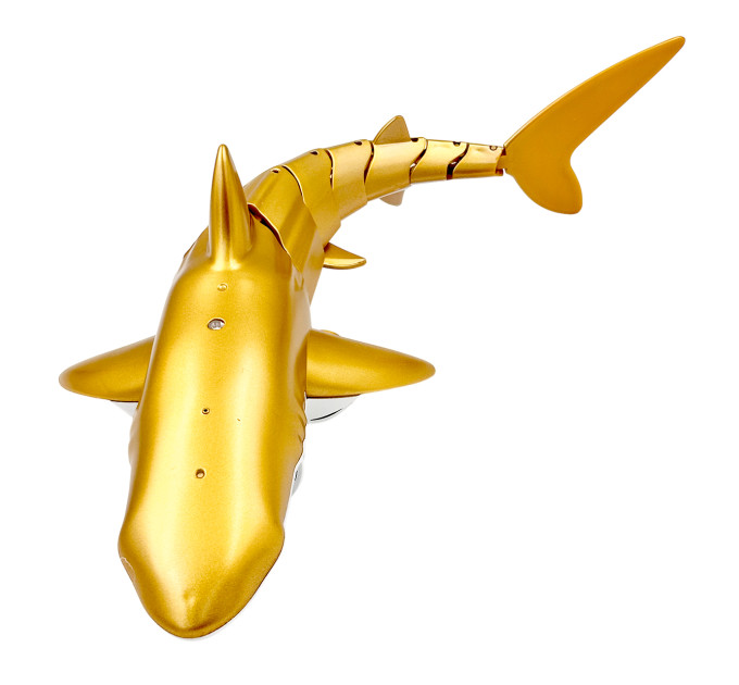 Радиоуправляемая игрушка RC Shark 2.4GHz 1:18 — интерактивная акула для воды и суши