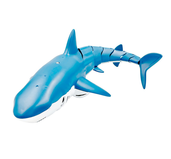 Радиоуправляемая игрушка RC Shark 2.4GHz 1:18 — интерактивная акула для воды и суши
