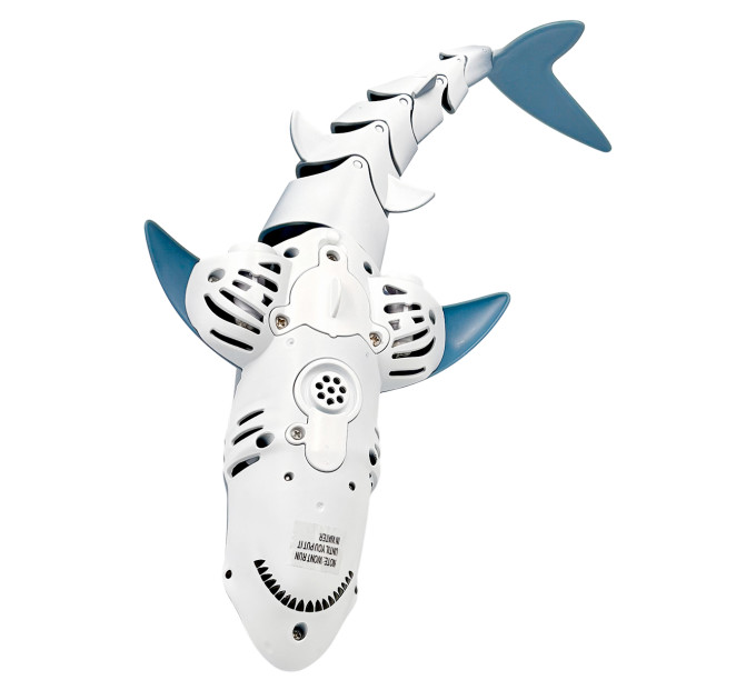 Радиоуправляемая игрушка RC Shark 2.4GHz 1:18 — интерактивная акула для воды и суши