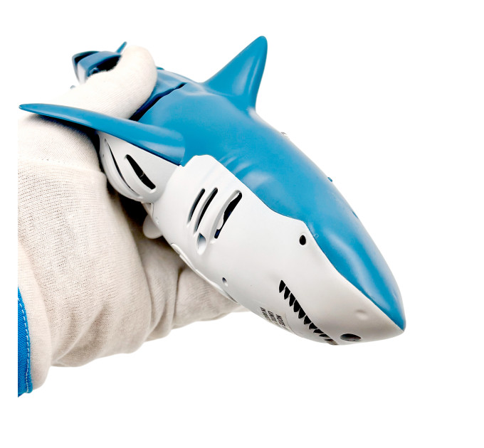 Радиоуправляемая игрушка RC Shark 2.4GHz 1:18 — интерактивная акула для воды и суши
