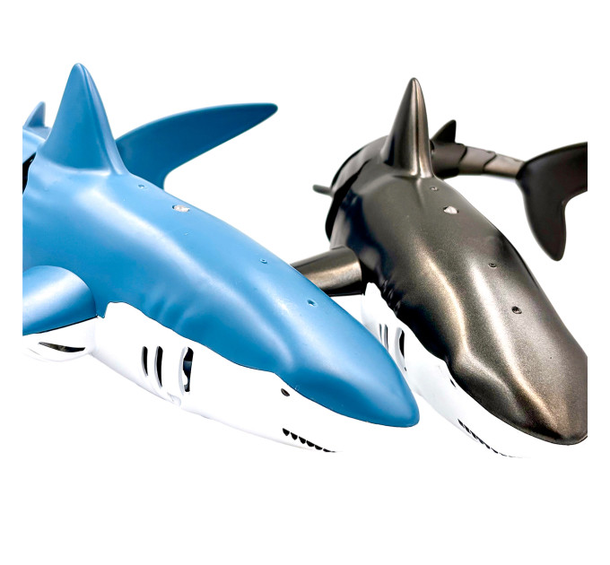Радиоуправляемая игрушка RC Shark 2.4GHz 1:18 — интерактивная акула для воды и суши