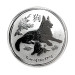 Серебряная монета Lunar II «Год Собаки» 2018 — Австралия, 1/2 унции