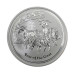 Серебряная монета Lunar II «Год Козы» 2015, 1/2 унции Ag 999 — инвестиционное серебро Perth Mint