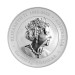Серебряная монета «Год Дракона» 2024, 1$ 1 унция Ag 999 Perth Mint