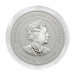 Серебряная монета «Год Дракона» 2024, 1$ 1 унция Ag 999 Perth Mint