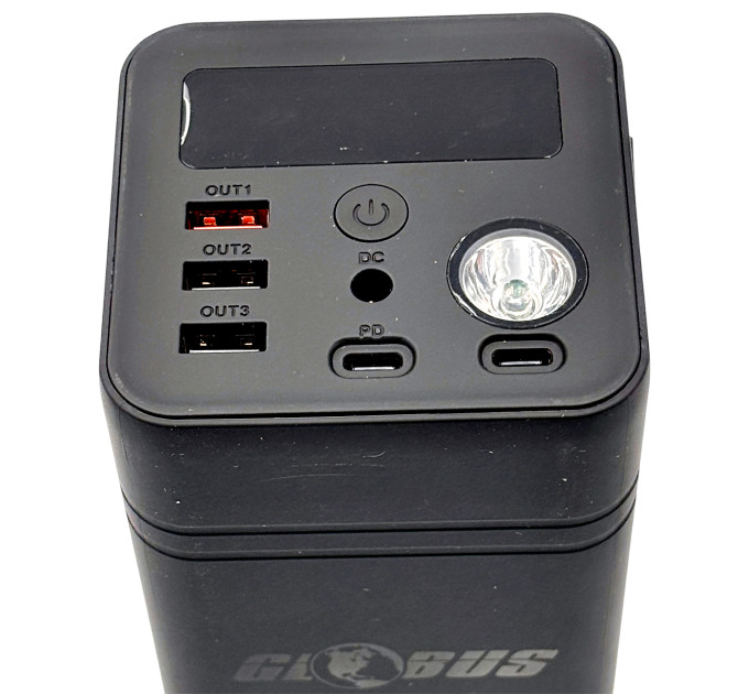 Корпус Power Bank Globus 60000 мАч 100W для ноутбука — PD 3.0, плата управления