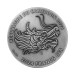 Серебряная монета 2024₣ «Год Дракона» 2024 Камерун, 3 oz Ag 999 тираж 500 шт., коробка и сертификат